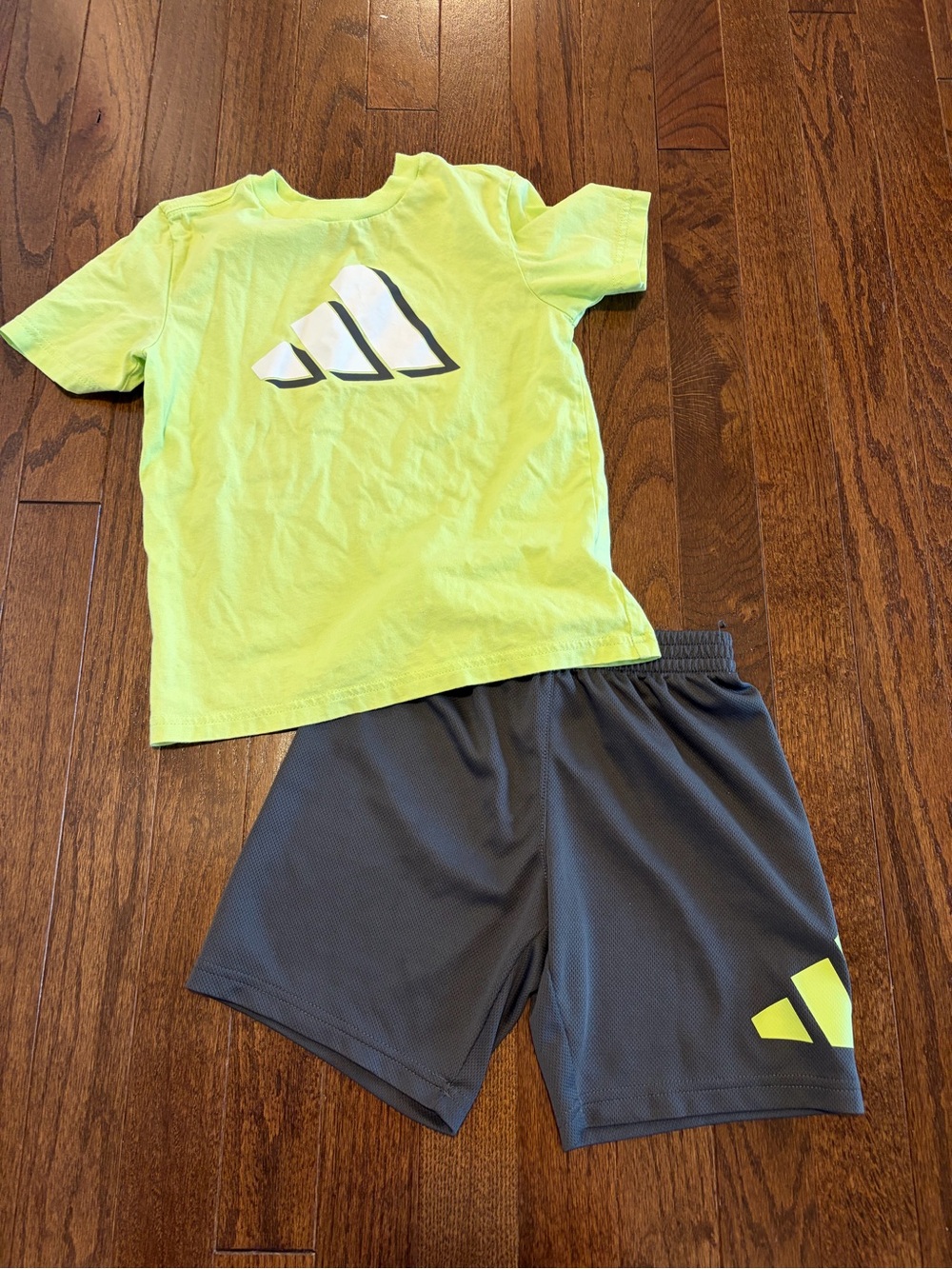 adidas Gray Athletic Shorts with Subtle Logo
